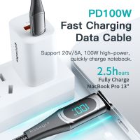 Type C-c Cable 100w/5a Data Cord Type-c Cable Type-c Data Charger Cable 100w Fast Charging Cable Pd