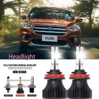 หลอดไฟหน้ารถยนต์ LED LAI 40w 6000k สีขาว สําหรับ FORD KUGA II 2016-2023 2PCS