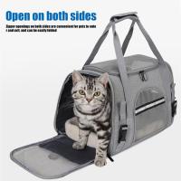 กระเป๋าใส่สัตว์เลี้ยงแบบพับได้ Portable Pet Travel Bag One Shoulder Pet Box