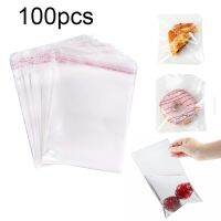 【CC】 100pcs4x6-16x16cm Wholesale Resealable Poly Transparent  Plastic Adhesive Making