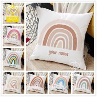 【CW】✿▦  Print Pillowcase Cushion Cover Customize  Housewarming Birthday Gifts Sofa Car Throw