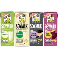 ❗❗มาใหม่❗❗ (ออริจินอล) (แพ็ค 3 กล่อง) Kikkoman soymilk คิคโคแมน ซอยมิลค์ นมถั่วเหลือง เลือกได้ 4 รสชาติ (แพ็ค 3) 200มลKM7.4481[โปรโมชั่นพิเศษ]