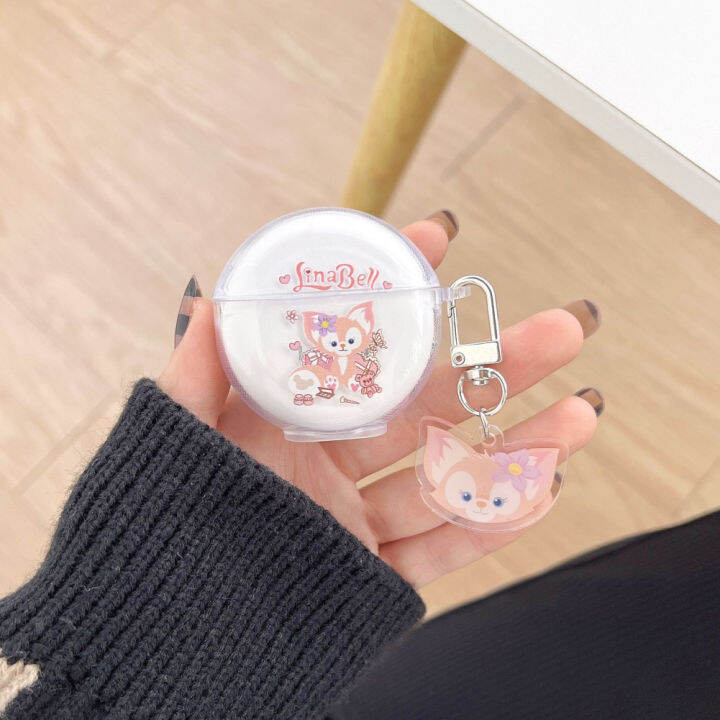 เคสหูฟังบลูทูธแบบใสทำจากซิลิโคนลายการ์ตูนสำหรับ-pro6หูฟังฝาครอบป้องกัน