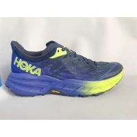 2023 New Original HOKA Men Speedgoat 5 Wide Hiking Shoes Blue