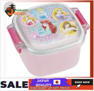 Skater Licensed Disney Princess Microwavable Bento Lunch Box