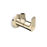 KOHLER July stop valve (French gold finishes) วาล์วเปิด-ปิดน้ำรุ่นจูลายน์ สีเฟรนช์โกลด์ K-16086X-4-AF