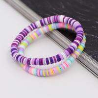 【hot】☒✼  for Boho Jewelry Colorful Polymer Clay Multicolor Combination Wrist Accessories Female Gifts