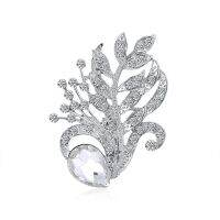 Full Alloy Flower Brooches for Women Unisex Insect Weddings Office Brooch Pins Gifts