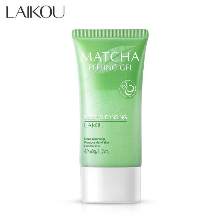 🔥HOT DEAL🔥 LAIKOU Matcha Face Body Scrub Gel Deep Cleansing Leg Arm