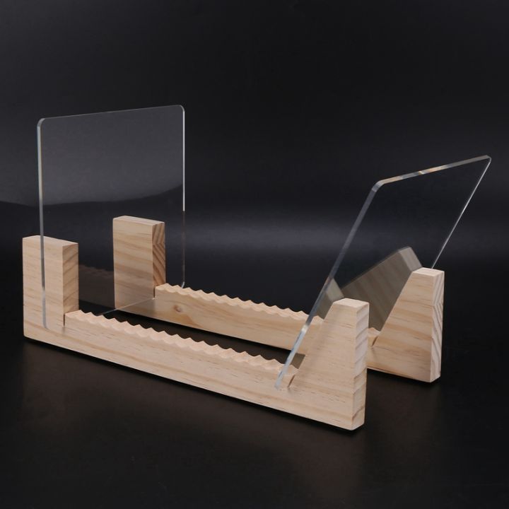 3x-vinyl-record-storage-holder-acrylic-ends-display-your-and-in-this-modern-portable-rack-unit