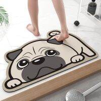 Olanly Absorbent Bathroom Bath Mat Anti-Slip Living Room Car Cute Cartoon Kitchen Rug for Children Doormat Home Decoration