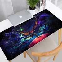 Space Galaxy ใหม่ HD Image Mouse Pad อุปกรณ์เกมแล็ปท็อป พรมกันลื่นยางกันลื่น แผ่นรองเมาส์สำหรับเล่นเกม