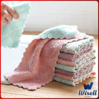 Wisell ผ้าอเนกประสงค์  ผ้าเช็ดจาน ผ้าไมโครไฟเบอร์ Clean Cloths มีสินค้าพร้อมส่ง