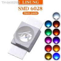 ✤▬☽ 100pcs/bag Smd 6028 Smt 3528 Led Counterpost Led Emitting Diode Chip Light Beads White Red Blue Mechanical Keyboard Lamp Beads