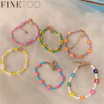 Dropship 4 Pieces Pink Friendship Bracelet Summer Handmade Jewelry For  Women Adjustable Boho Beach Strand Bracelets Set to Sell Online at a Lower  Price | Doba