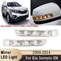 สำหรับ Kia Sorento XM 2009-2014กระจกมองหลังด้านข้าง LED ไฟเลี้ยวด้านข้าง Wing Repeater ไฟแสดงสถานะย้อนกลับ