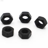 ✘ 2/5/10/20/50pcs M2 M2.5 M3 M4 M5 M6 M8 M10 M12 M14 M16 M18 M20 M22 M24 DIN934 Black Grade 8.8 Carbon Steel Hexagon Hex Nut