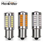 【CW】ↂ▥  2Pcs Strobe Flashing P21W BA15S 1156 Flash 33 SMD led 5630 Car Brake Bulbs Lights Reverse Lamps