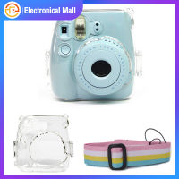 ฝาครอบเคสใสคริสตัล Tali Bahu กระเป๋าสำหรับ Fuji Fuji Fuji Fuji Fuji Fuji Instax ขนาดเล็กสำหรับกล้อง9 8 8 + อุปกรณ์เสริมทันที