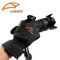 Photographic Waterproof Winter Accessories Anti-Slip Camera Gloves for Canon Nikon DSLR, Mobile Phone Operation Gloves