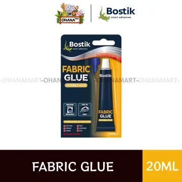 Bostik Glue & Fix Clear - Extra Strong Adhesive - HARD PLASTIC 20ml