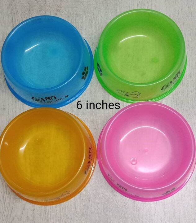 Small Plastic Dog Bowl 6" Lazada PH