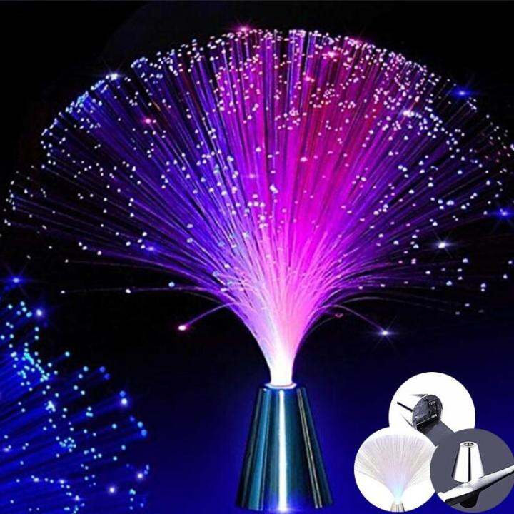 fiber fountain night light