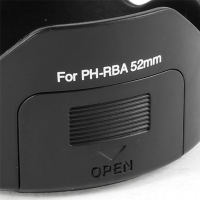 2X Black PH-RBA 52mm Lens Hood for SMCP-DA 18-55mm F/3.5-5.6 AL