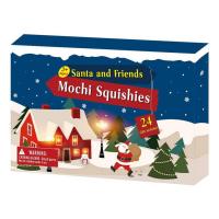 Christmas Advent Calendar Funny Squeeze Toy for Advent Calendar Countdown Calendar for Welcome Christmas Coming 24 Days Gift like-minded