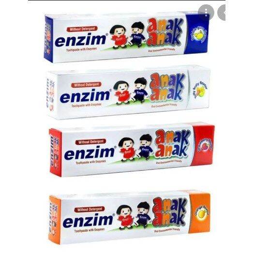 ENZIM Toothpaste With Enzymes 63g Pasta Gigi Anak Lazada Indonesia