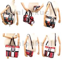 6 PCS Women Plaid Handbag Set Female Shoulder Bag Shopping Crossbody Designer Handbags