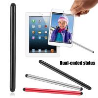 Universal Dual Ended Stylus Pens Laptops Phone Strong Compatibility Capacitive Pencil Ballpoint Stylus Pen For Android Laptop Pens