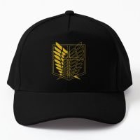 Attack On Titan Survey Legion Baseball Cap Hat Sun Snapback Fish Casquette Printed Bonnet Solid Color Czapka Boys Spring