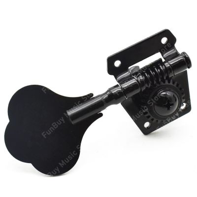 ‘【；】 4R/4L/1L/1R Opened Electric Bass Guitar Tuning Pegs 4String Machine Heads Tuners For Bass Chrome Black High Quality