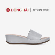 Dép Nữ Zucia Đế Xuồng Quai Ngang Tôn Dáng 5cm - DRX59