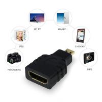 หัวแปลง Mini HDMI to HDMI Adapter  Gold-Plated 1080P Mini Male HDMI To Standard HDMI Female Extension Adapter Female To Male F-M HDMI Converter