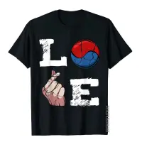 Love Korea Seoul Hallyu Saranghae Funny Korean Fashion Gayo T-Shirt Top T-Shirts Tees Popular Cotton Print Geek MenS S-4XL-5XL-6XL