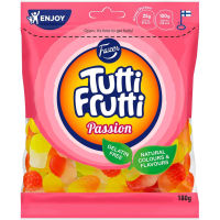 Fazer Tutti Frutti Passion 180g / Vegan Vegetarian