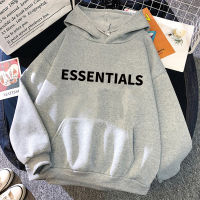 2023 NEWEssentials เสื้อกันหนาวหมวกสตรีผ้าฝ้ายเสื้อกันหนาวหมวกเสื้อพิมพ์วินเทจเสื้อ U Nisex คู่ H Oodies ผู้หญิงเสื้อผ้าจัดส่งฟรี