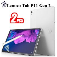 【ขวดอิเล็กทรอนิกส์】ปกป้องหน้าจอสำหรับ HD 2ชิ้นสำหรับแท็บ Lenovo P11กระดาษแท็บเล็ต2022เหมือนฟิล์มด้านสำหรับแท็บ Lenovo P11 Gen 2ไม่มีฟองไม่ใช่แก้ว