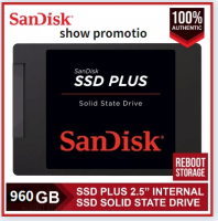 【บางกอกสปอต】SanDisk SSD PLUS 3D NAND 2.5" SATA Solid State Drive Max. 560MB/s ((120G/240G/480G/960G) เหมาะสำหรับโน๊ตบุ๊คและเดสก์ท็อป1-3 วัน รับประกัน 3 ปี