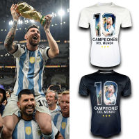 เสื้อยืดคอกลม Messi legend forever เสื้อยืด เมสซี่ ตำนานตลอดกาล FS0019 ไซส์ S-3XL