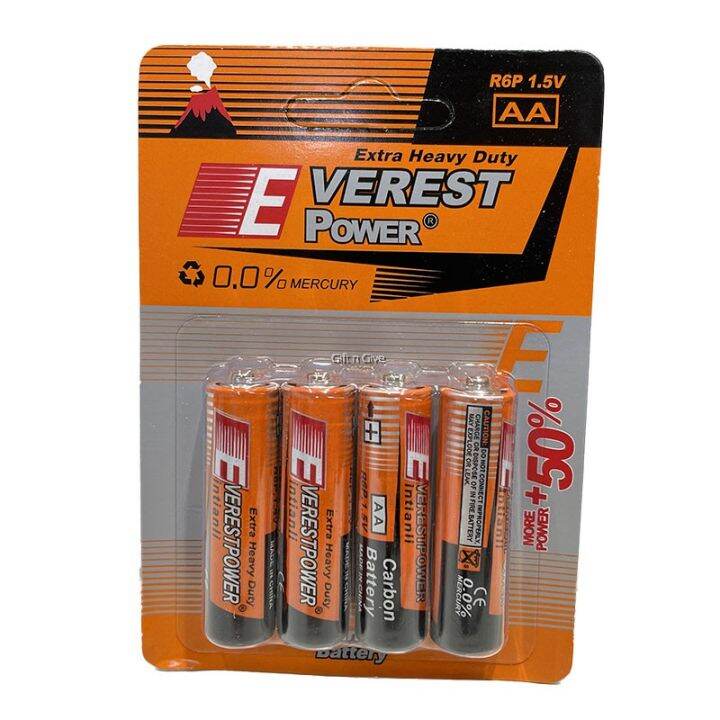 Jxph Kingever Extra Heavy Duty Battery Aa Aaa Lazada Ph