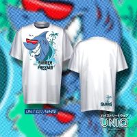 เสื้อคอกลมคอตตอน Uniq รุ่น UNT031 สีขาว