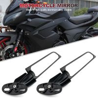 สำหรับฮอนด้า CBR650R F CBR1000RR CBR600RR CBR 300R 250R 400RR 500R กระจกรถจักรยานยนต์ปรับเปลี่ยนกระจกมองหลังหมุนปีกลม