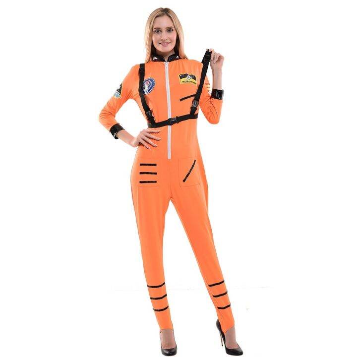 cod-women-sexy-pilot-jumpsuit-white-orange-astronaut-cosplay-uniform-nasa-spacesuit-halloween-costume-for-women-carnival-party-fancy-dressup-gifts