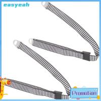 EASYEAH 2PCS สีขาวขาว สายรัดคางหมวกกันน็อค สีดำสีดำ พลาสติกทำจากพลาสติก สายรัดคางหมวกแข็ง ระบายอากาศได้ระบายอากาศ สายรัดคาง การขับรถ