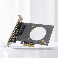 U.2 SFF-8639กับการ์ดต่อ X4 PCI-E ดีไซน์ลายโปร่ง GEN4สนับสนุนการ์ด SSD