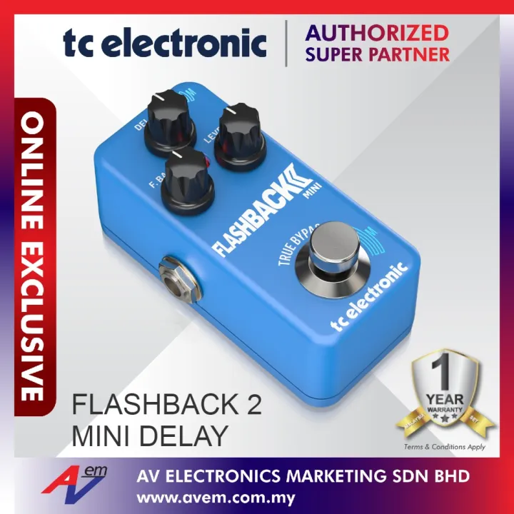 TC Electronic FLASHBACK 2 MINI DELAY Legendary Delay