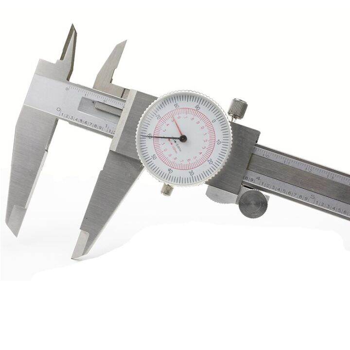 Dial Caliper Metric/INCH Standard Dual Hand Reading Scale High